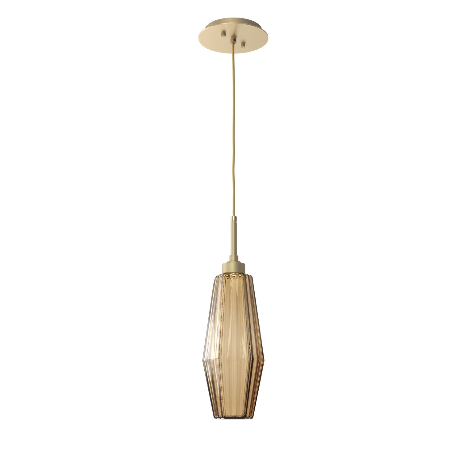 Hammerton Studio - LAB0049-17-GB-RB-C01-L3 - LED Pendant - Aalto - Gilded Brass