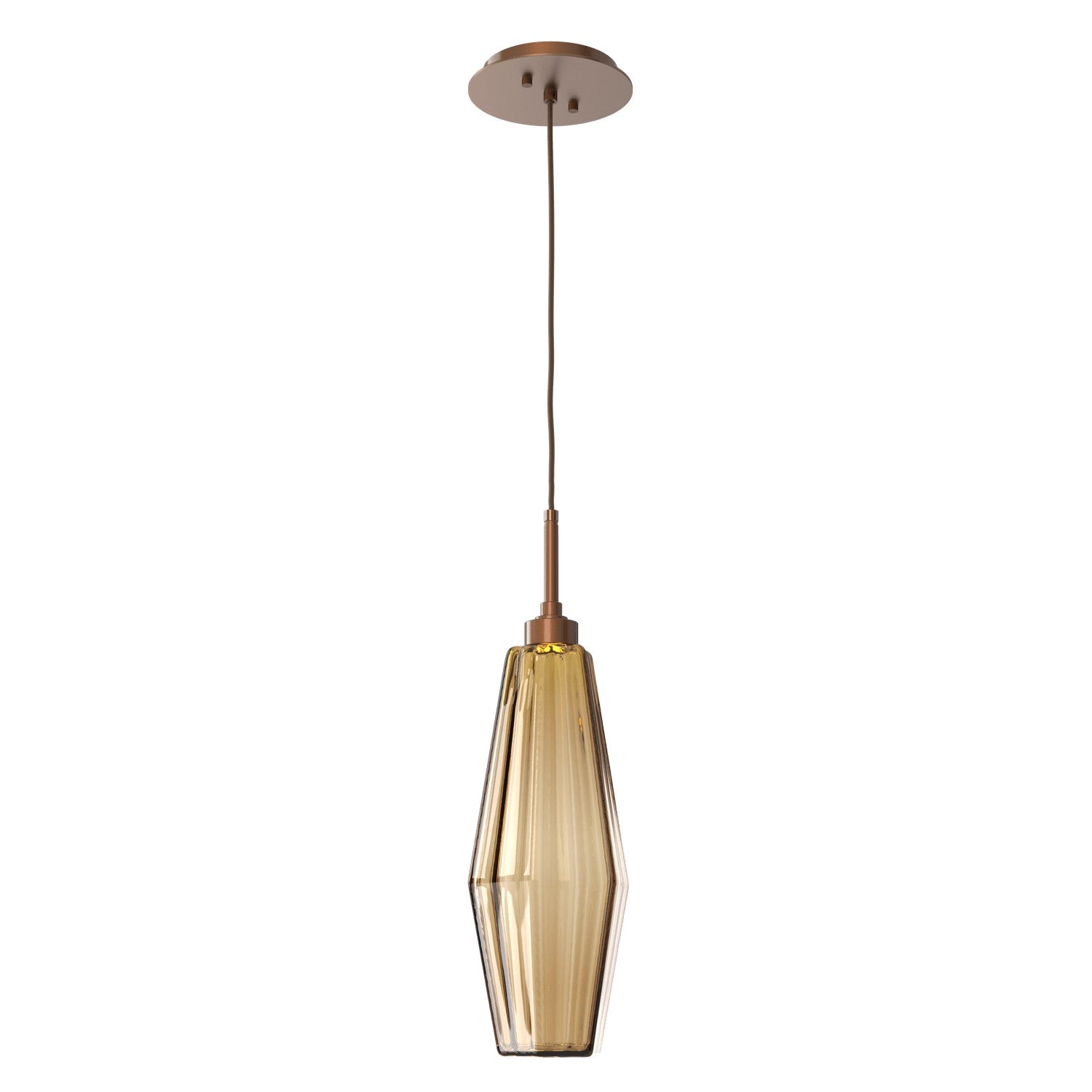 Hammerton Studio - LAB0049-19-BB-RB-C01-L3 - LED Pendant - Aalto - Burnished Bronze
