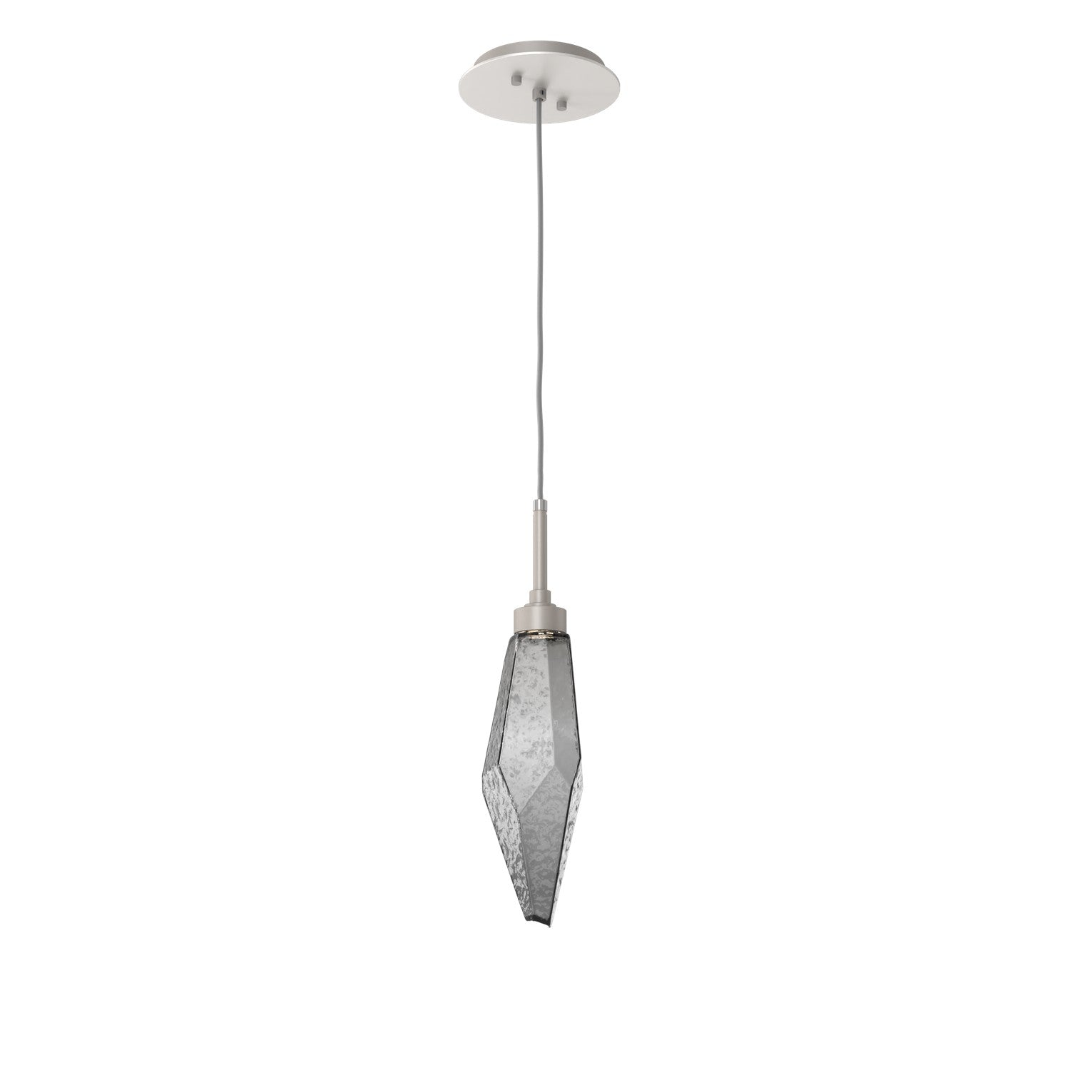 Hammerton Studio - LAB0050-15-BS-CS-C01-L3 - LED Pendant - Rock Crystal - Beige Silver