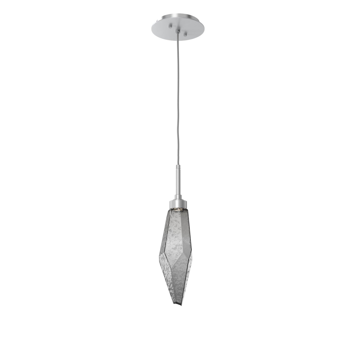 Hammerton Studio - LAB0050-15-CS-CS-C01-L3 - LED Pendant - Rock Crystal - Classic Silver