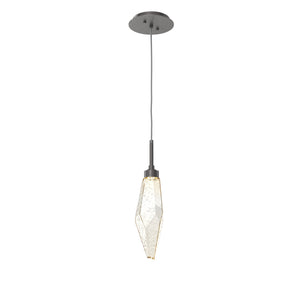 Hammerton Studio - LAB0050-15-GP-CA-C01-L1 - LED Pendant - Rock Crystal - Graphite