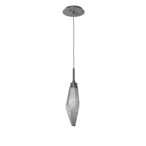 Hammerton Studio - LAB0050-15-GP-CS-C01-L1 - LED Pendant - Rock Crystal - Graphite