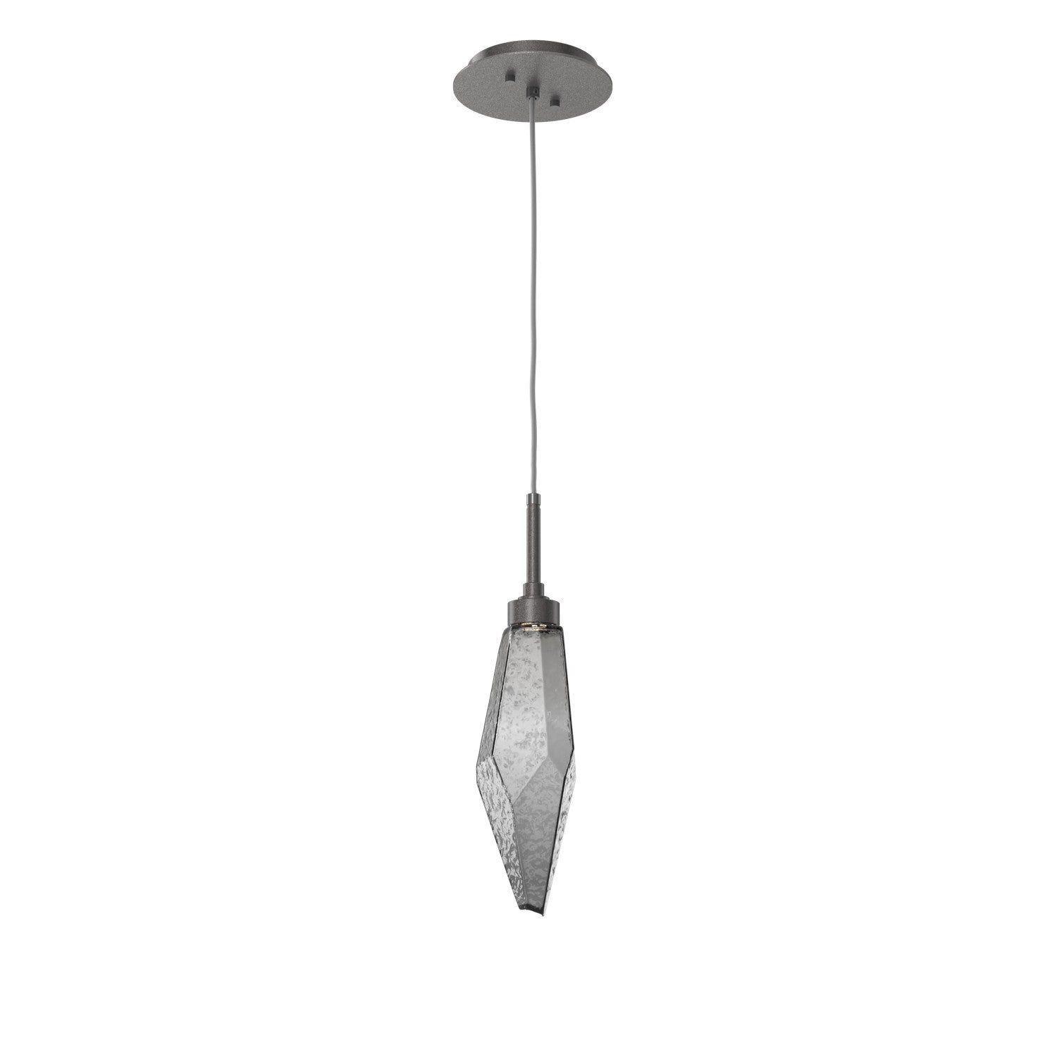 Hammerton Studio - LAB0050-15-GP-CS-C01-L3 - LED Pendant - Rock Crystal - Graphite