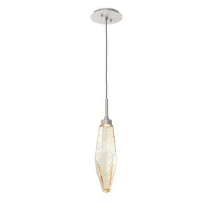 Hammerton Studio - LAB0050-17-BS-CA-C01-L3 - LED Pendant - Rock Crystal - Beige Silver