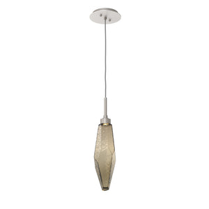 Hammerton Studio - LAB0050-17-BS-CB-C01-L1 - LED Pendant - Rock Crystal - Beige Silver