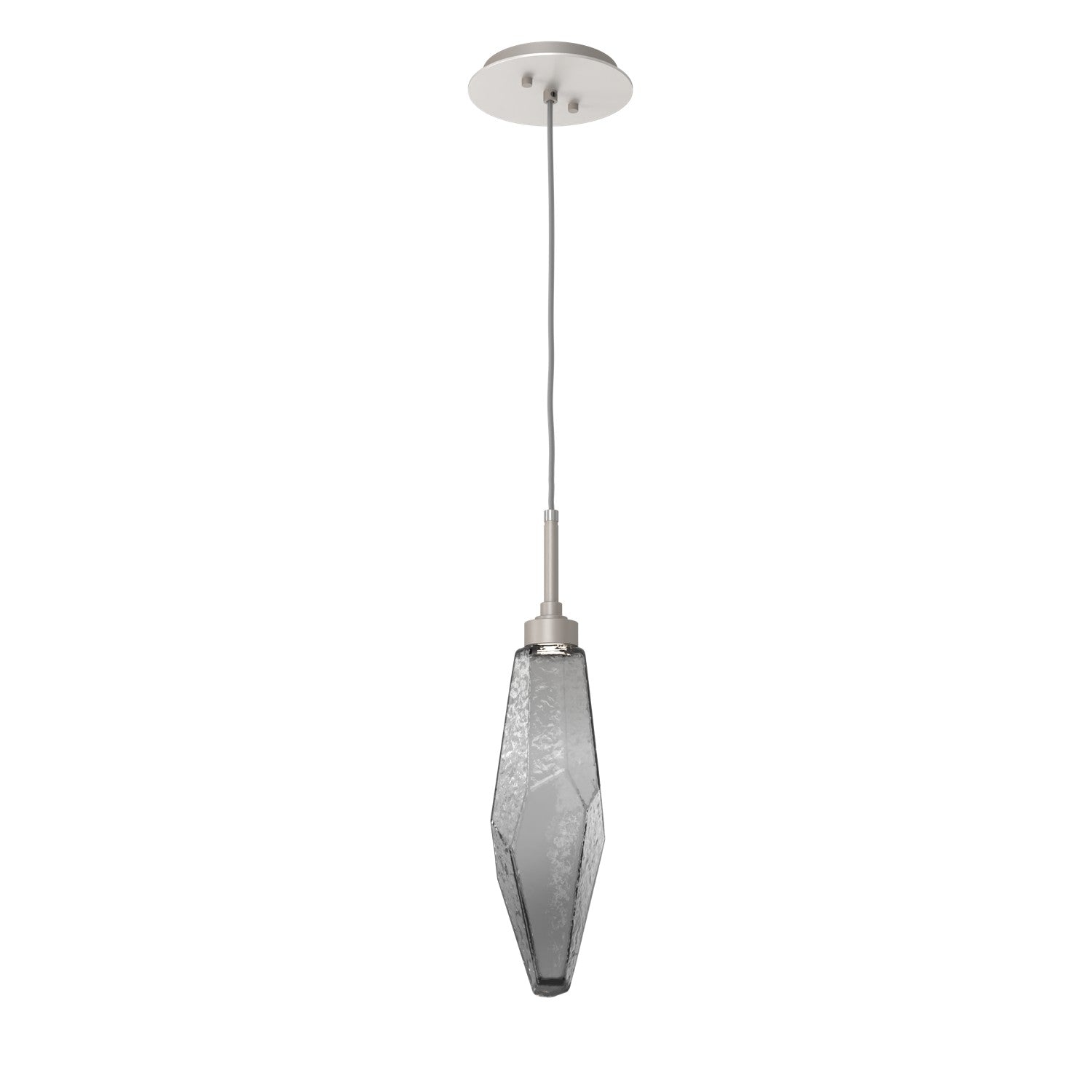 Hammerton Studio - LAB0050-17-BS-CS-C01-L1 - LED Pendant - Rock Crystal - Beige Silver