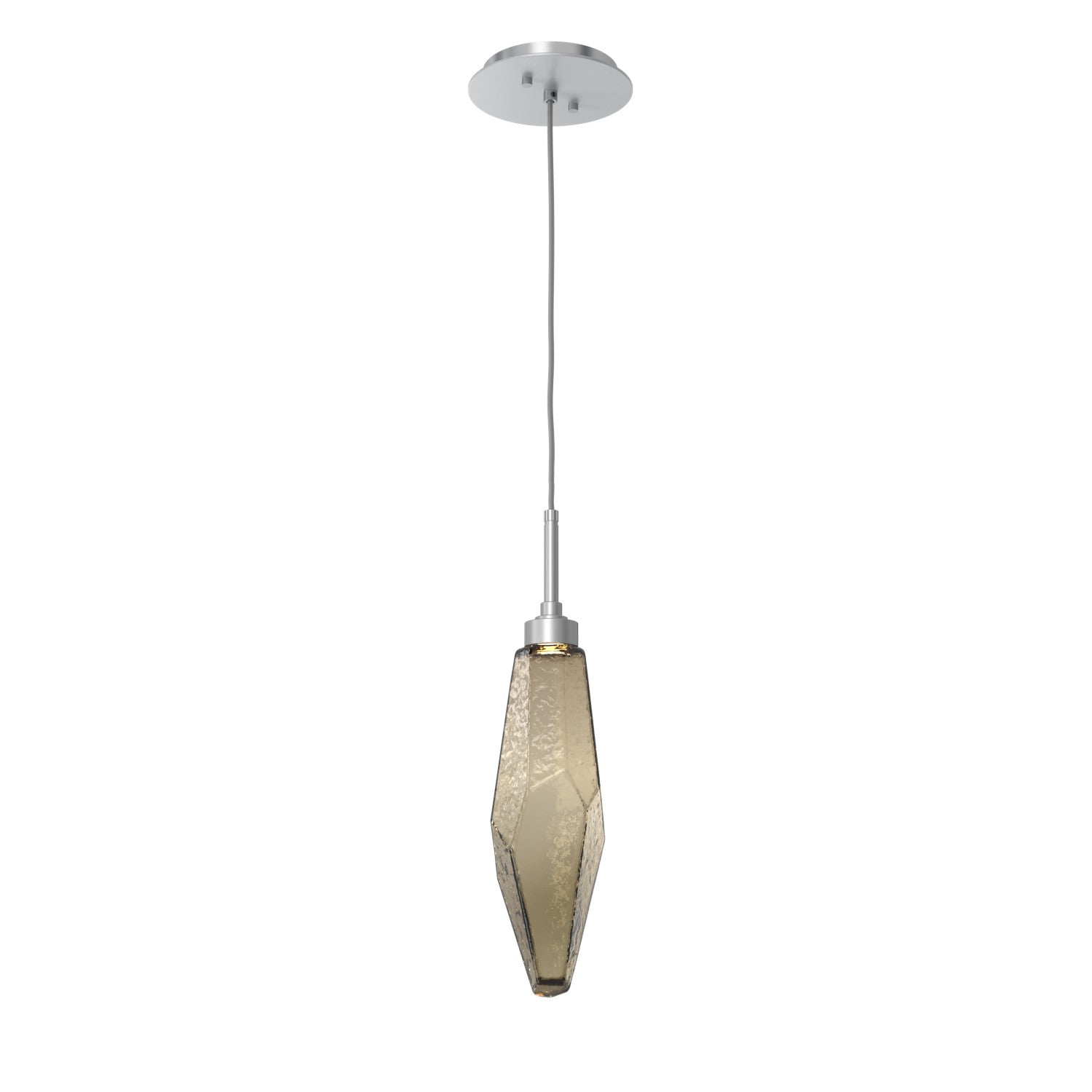 Hammerton Studio - LAB0050-17-CS-CB-C01-L1 - LED Pendant - Rock Crystal - Classic Silver
