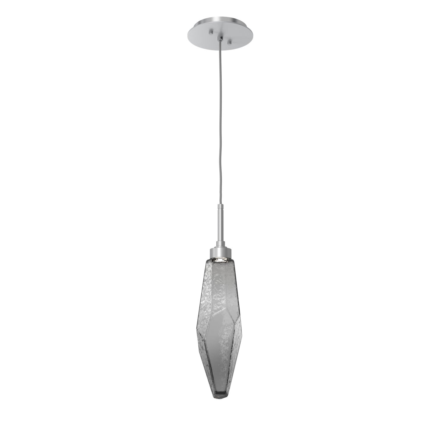 Hammerton Studio - LAB0050-17-CS-CS-C01-L1 - LED Pendant - Rock Crystal - Classic Silver