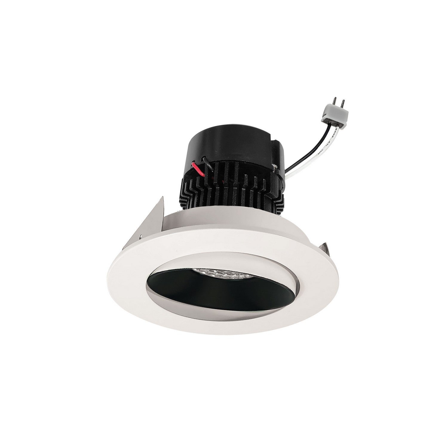 Nora Lighting - NPRLV-4RC27XBW - LED Retrofit - Black / White