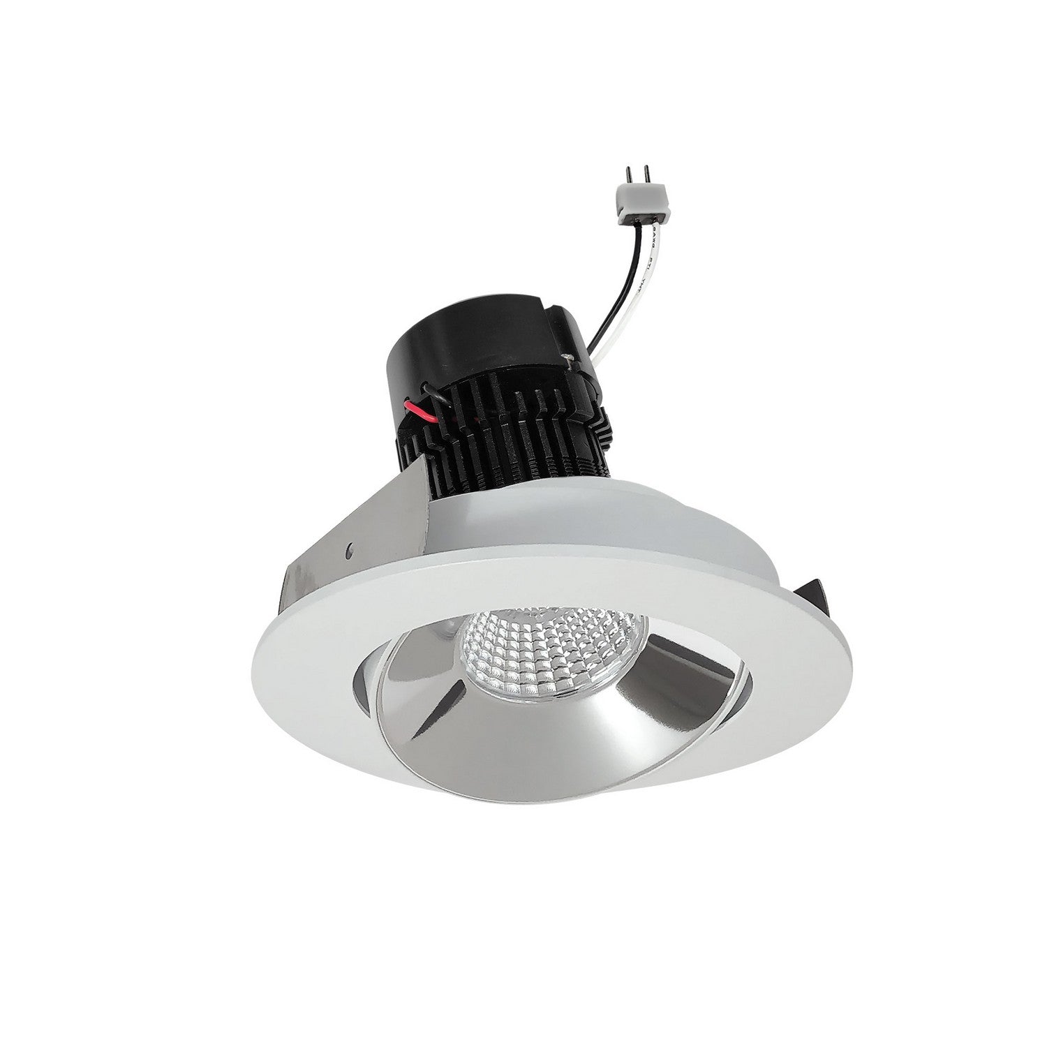 Nora Lighting - NPRLV-4RC27XCMPW - LED Retrofit - Clear / Matte Powder White