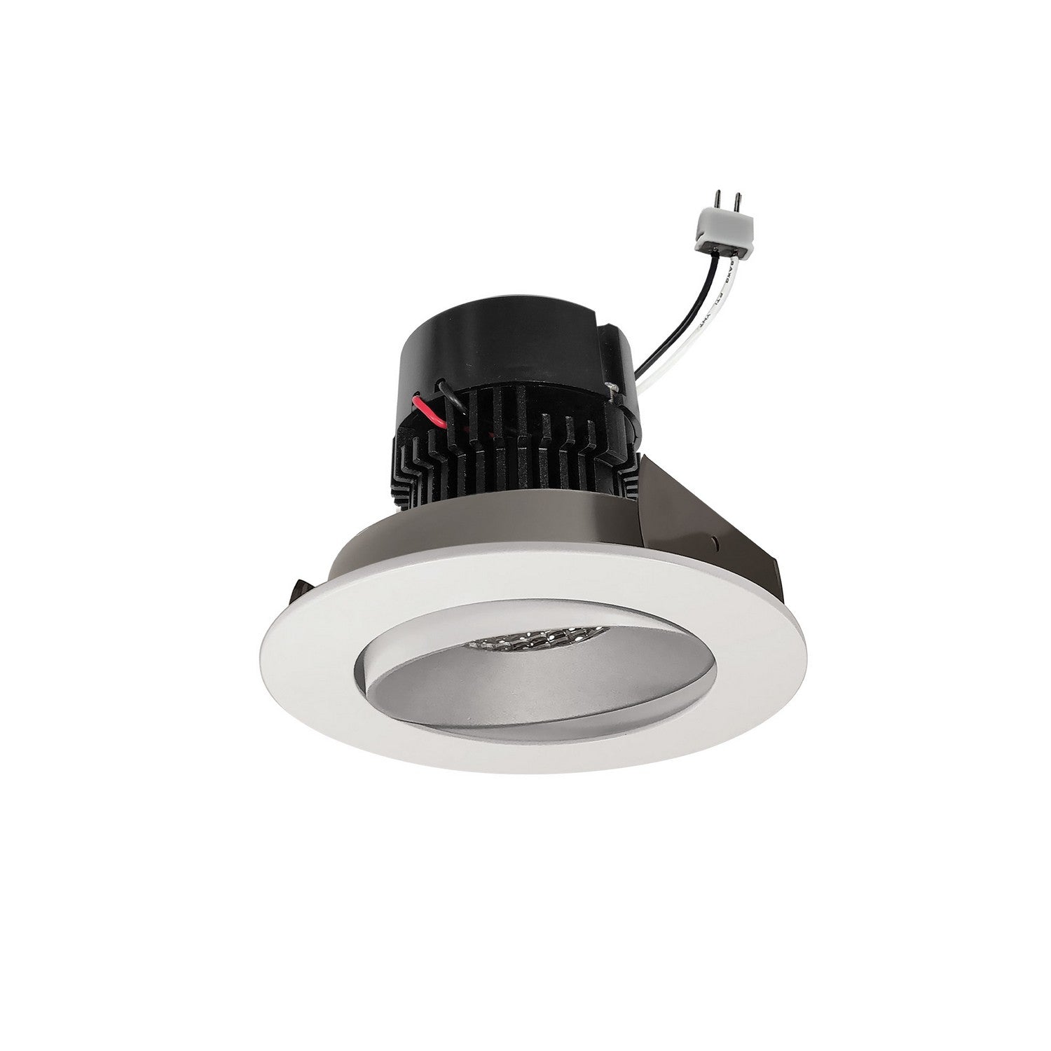 Nora Lighting - NPRLV-4RC27XHZMPW - LED Retrofit - Haze / Matte Powder White