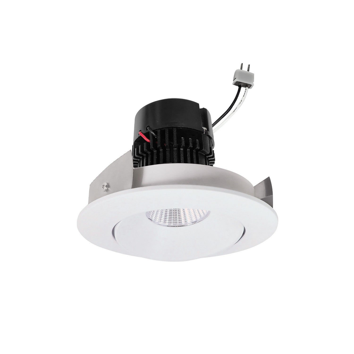 Nora Lighting - NPRLV-4RCCDXMPW - LED Retrofit - Matte Powder White