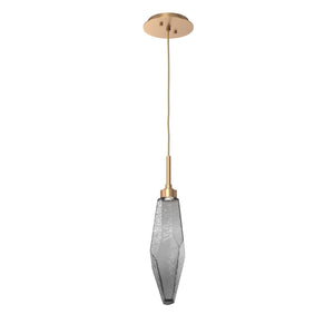 Hammerton Studio - LAB0050-17-NB-CS-C01-L1 - LED Pendant - Rock Crystal - Novel Brass