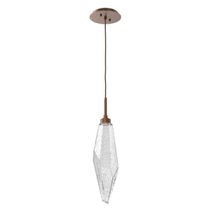 Hammerton Studio - LAB0050-19-BB-CC-C01-L1 - LED Pendant - Rock Crystal - Burnished Bronze