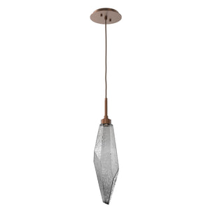 Hammerton Studio - LAB0050-19-BB-CS-C01-L3 - LED Pendant - Rock Crystal - Burnished Bronze