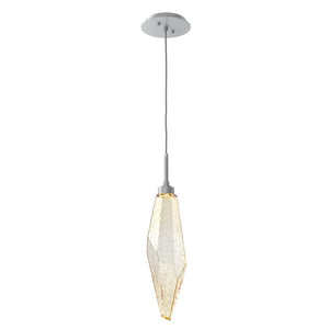 Hammerton Studio - LAB0050-19-CS-CA-C01-L3 - LED Pendant - Rock Crystal - Classic Silver