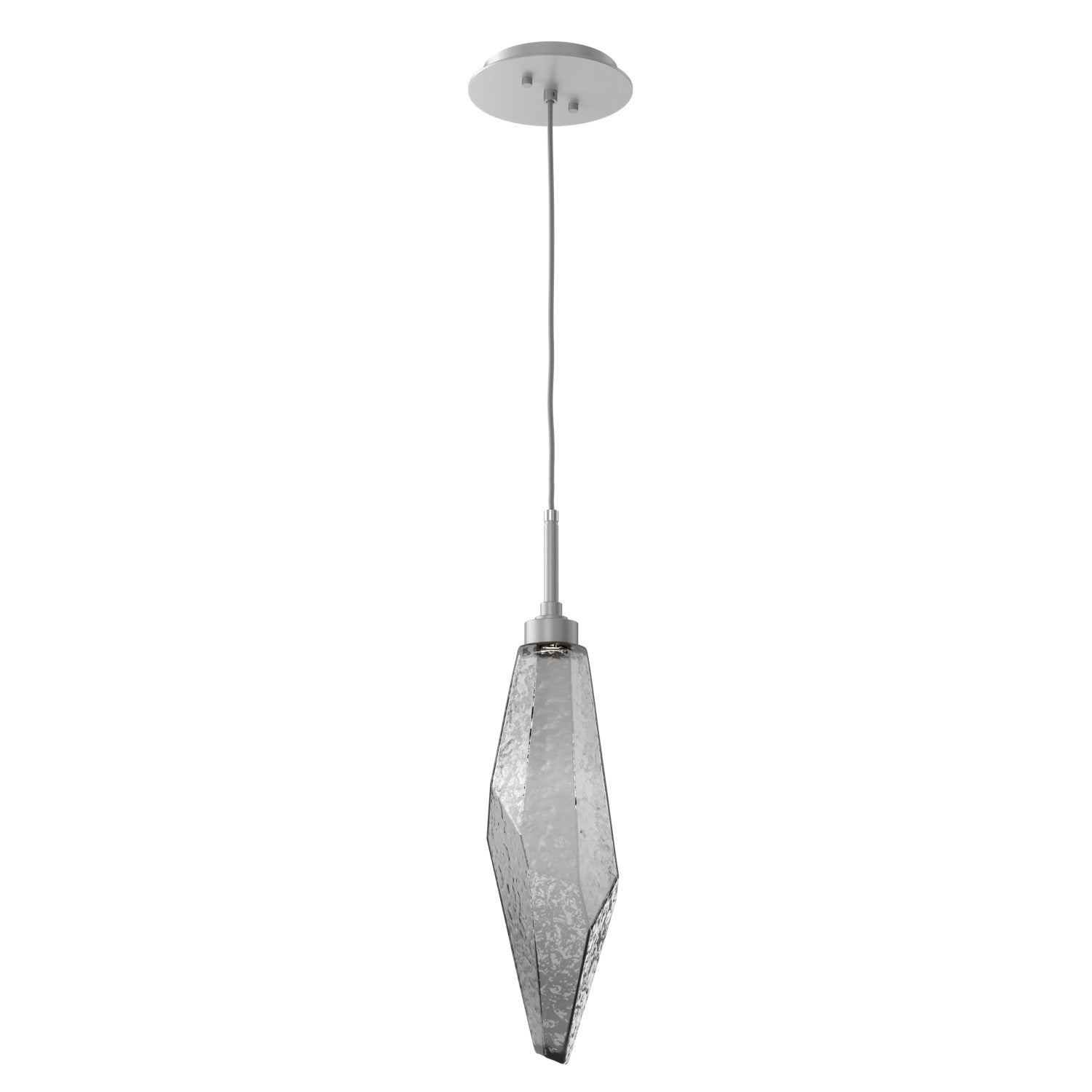 Hammerton Studio - LAB0050-19-CS-CS-C01-L3 - LED Pendant - Rock Crystal - Classic Silver