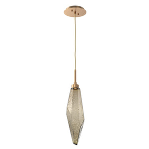 Hammerton Studio - LAB0050-19-NB-CB-C01-L1 - LED Pendant - Rock Crystal - Novel Brass