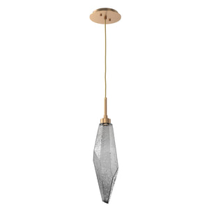 Hammerton Studio - LAB0050-19-NB-CS-C01-L3 - LED Pendant - Rock Crystal - Novel Brass