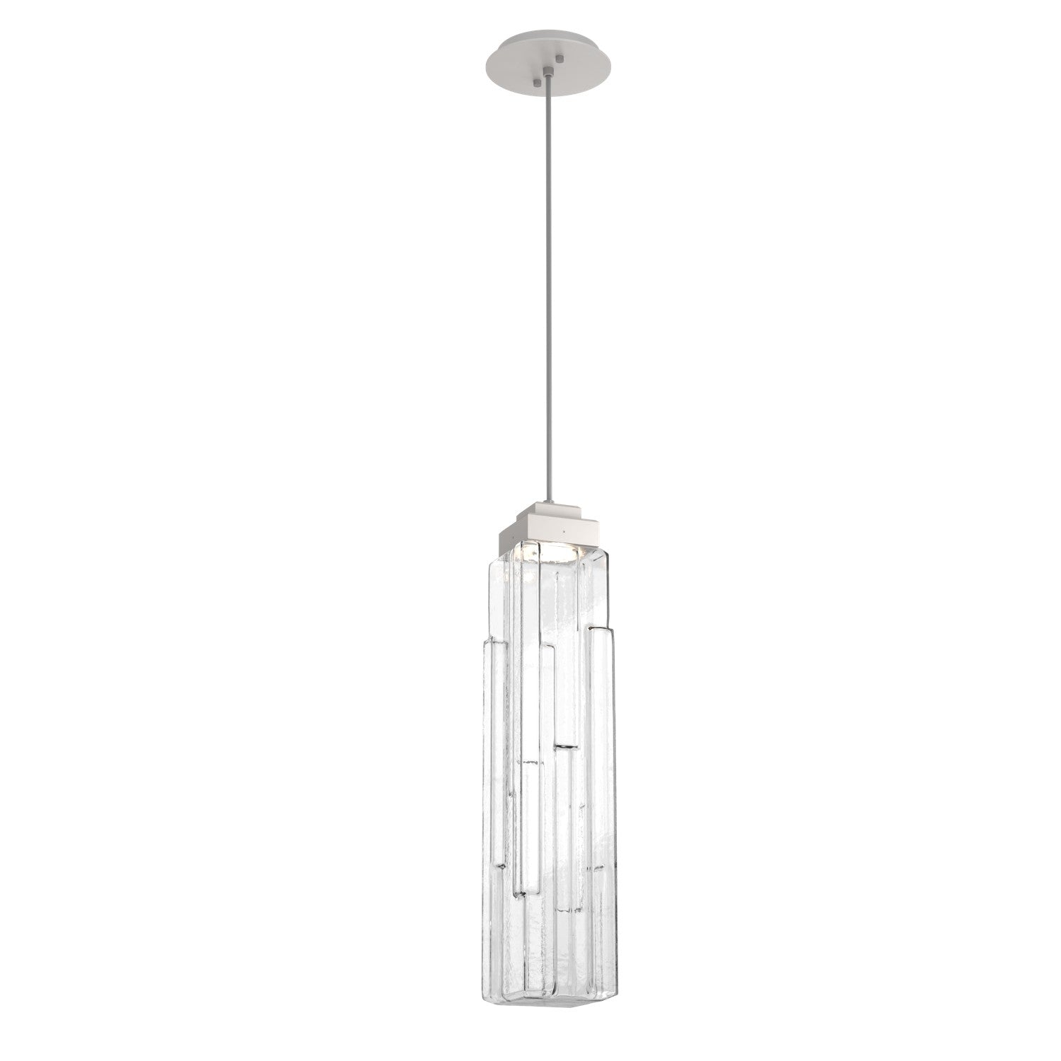 Hammerton Studio - LAB0056-01-BS-LC-C01-L3 - LED Pendant - Ledgestone - Beige Silver
