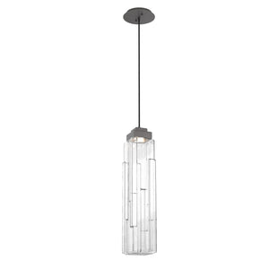 Hammerton Studio - LAB0056-01-GP-LC-C01-L1 - LED Pendant - Ledgestone - Graphite