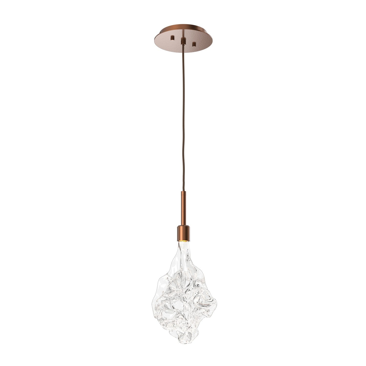 Hammerton Studio - LAB0059-01-BB-BC-C01-L1 - LED Pendant - Blossom - Burnished Bronze