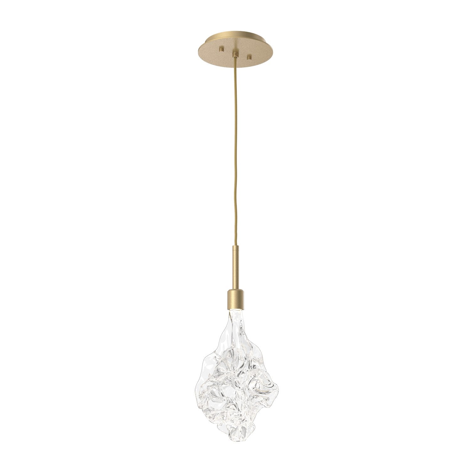 Hammerton Studio - LAB0059-01-GB-BC-C01-L3 - LED Pendant - Blossom - Gilded Brass