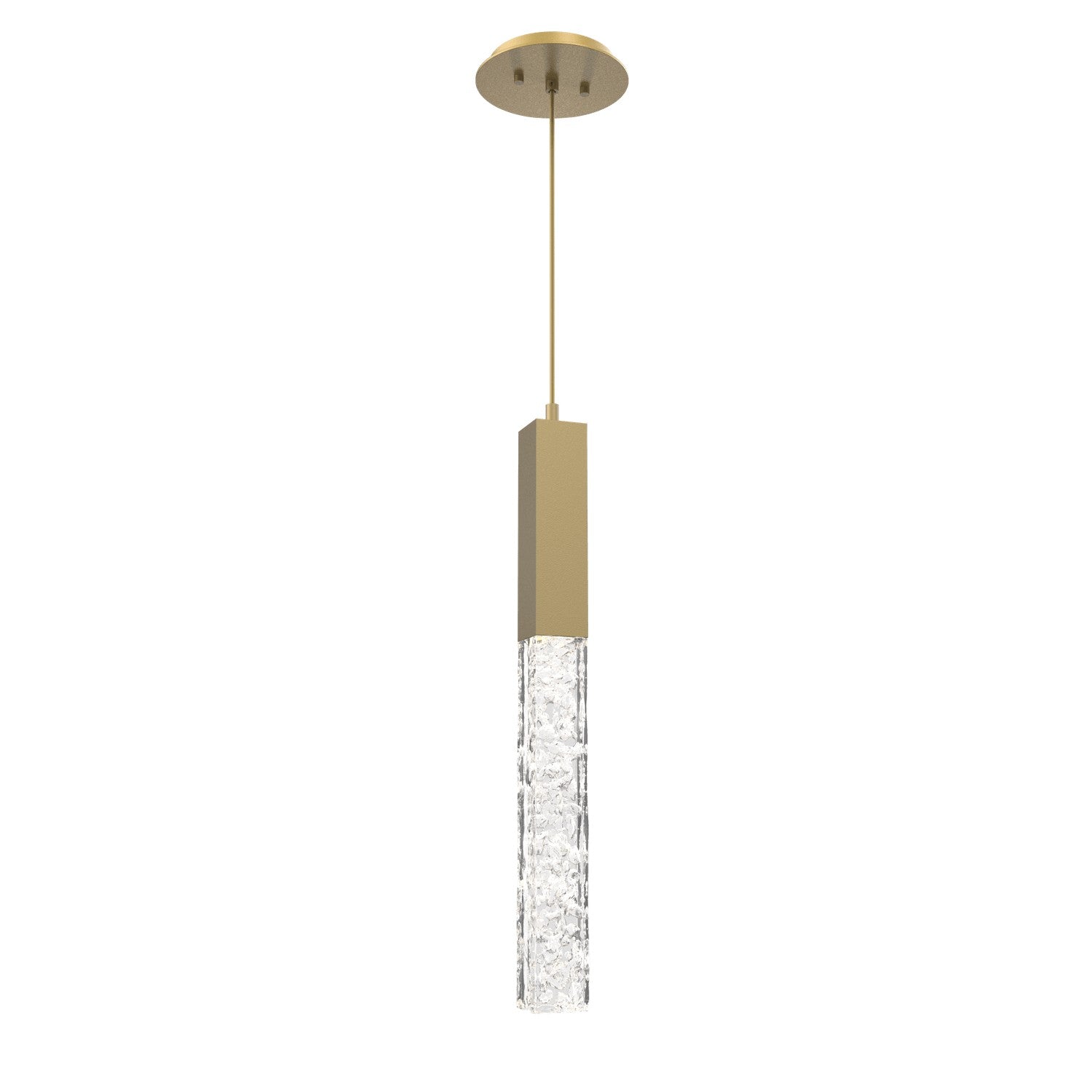 Hammerton Studio - LAB0060-01-GB-GC-C01-L3-RTS - LED Pendant - Axis - Gilded Brass