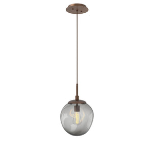 Hammerton Studio - LAB0062-01-BB-S-C01-E2 - One Light Pendant - Aster - Burnished Bronze