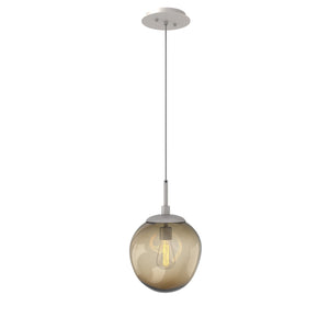 Hammerton Studio - LAB0062-01-BS-B-C01-E2 - One Light Pendant - Aster - Beige Silver