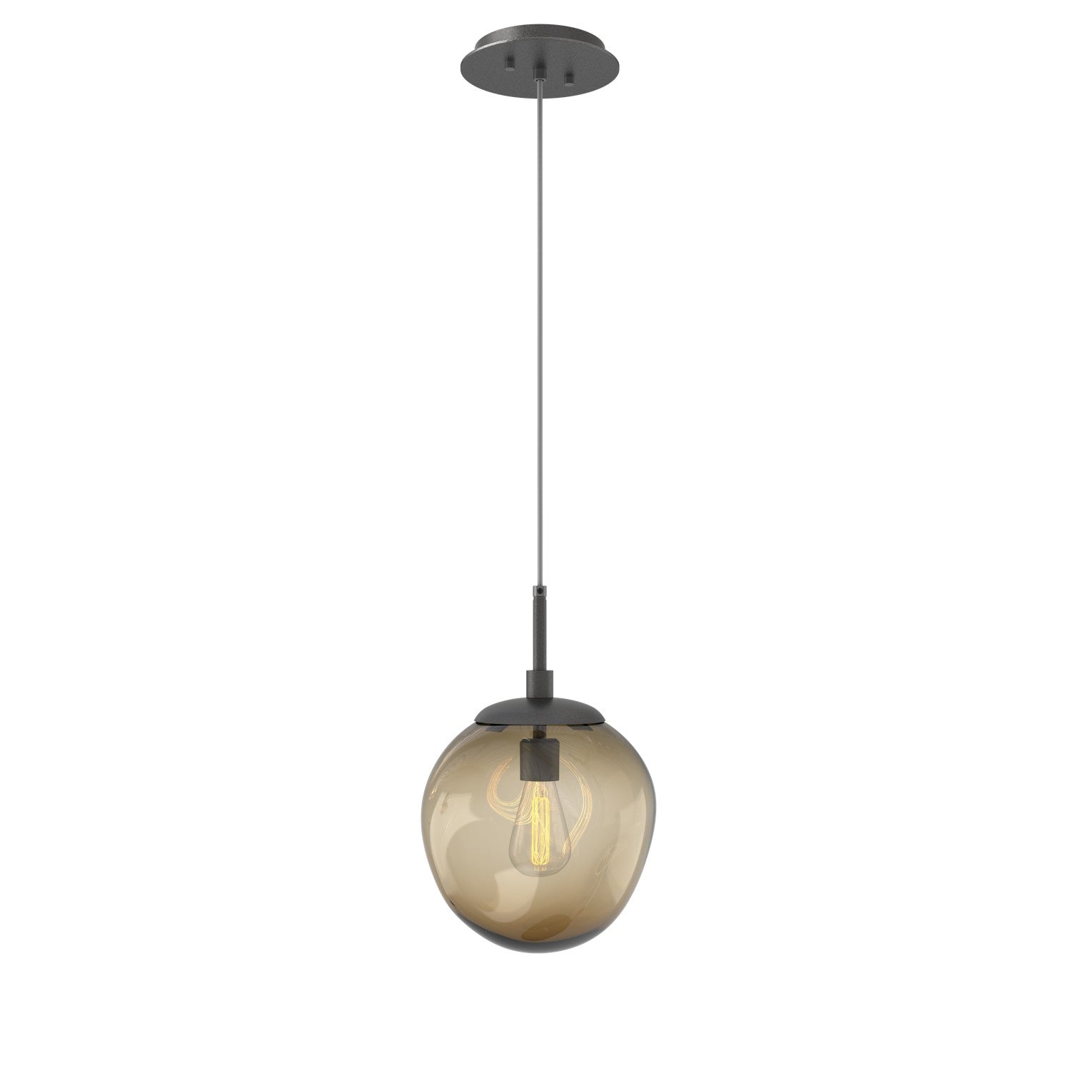 Hammerton Studio - LAB0062-01-GP-B-C01-E2 - One Light Pendant - Aster - Graphite