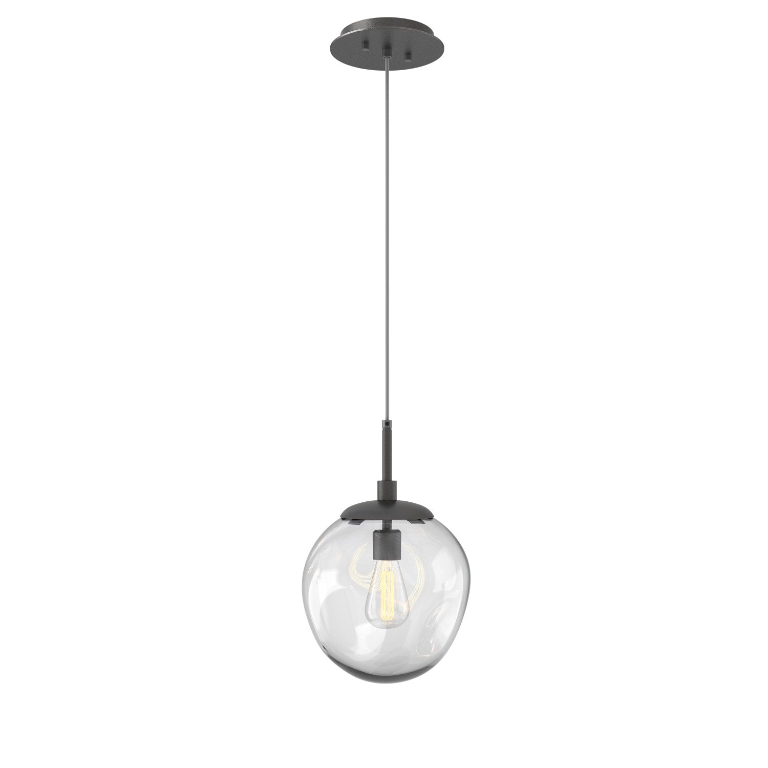 Hammerton Studio - LAB0062-01-GP-C-C01-E2 - One Light Pendant - Aster - Graphite