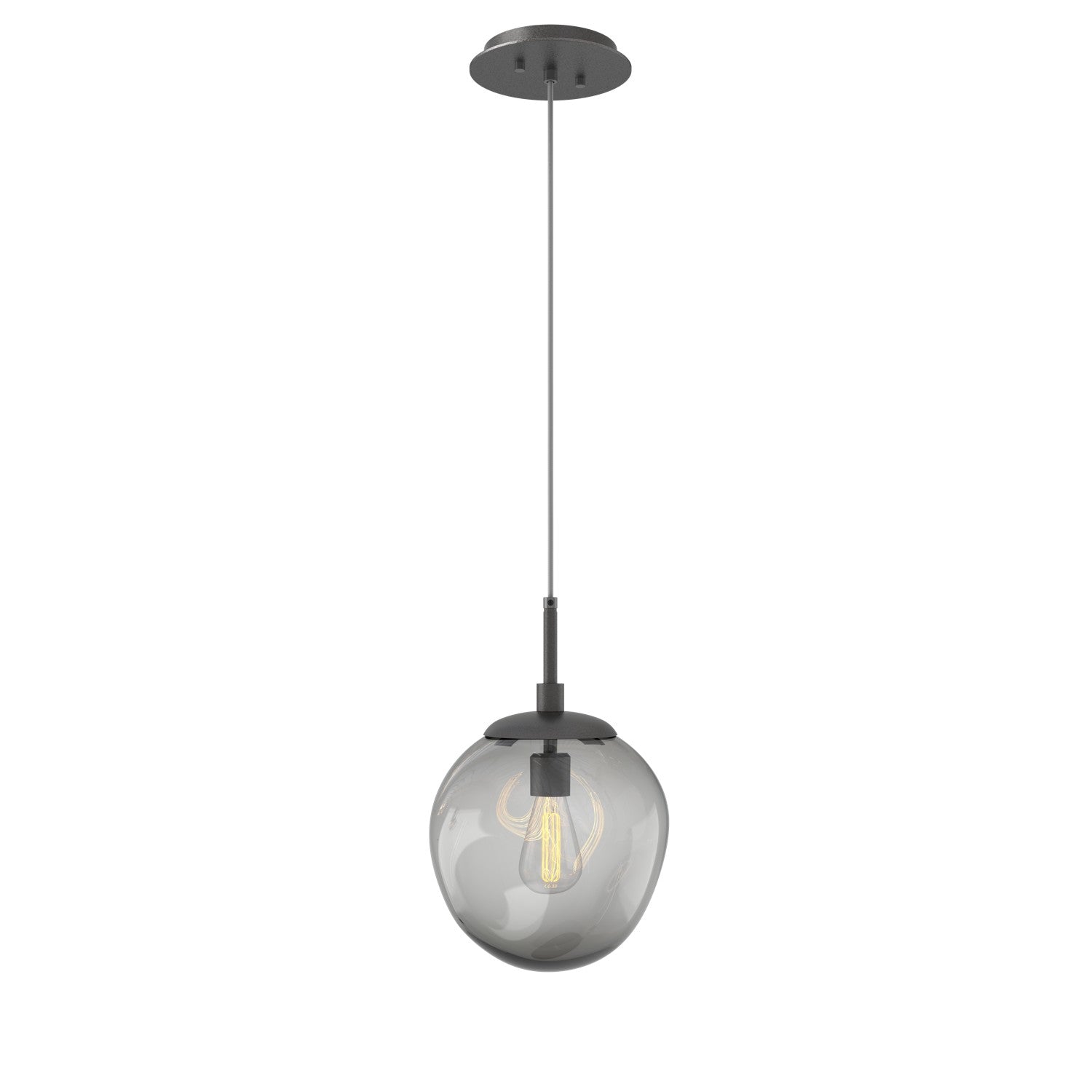 Hammerton Studio - LAB0062-01-GP-S-C01-E2 - One Light Pendant - Aster - Graphite