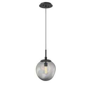 Hammerton Studio - LAB0062-01-MB-S-C01-E2 - One Light Pendant - Aster - Matte Black