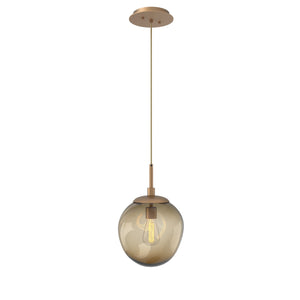 Hammerton Studio - LAB0062-01-NB-B-C01-E2 - One Light Pendant - Aster - Novel Brass