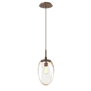 Hammerton Studio - LAB0063-01-BB-A-C01-E2 - One Light Pendant - Meteo - Burnished Bronze