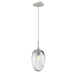 Hammerton Studio - LAB0063-01-BS-C-C01-E2 - One Light Pendant - Meteo - Beige Silver