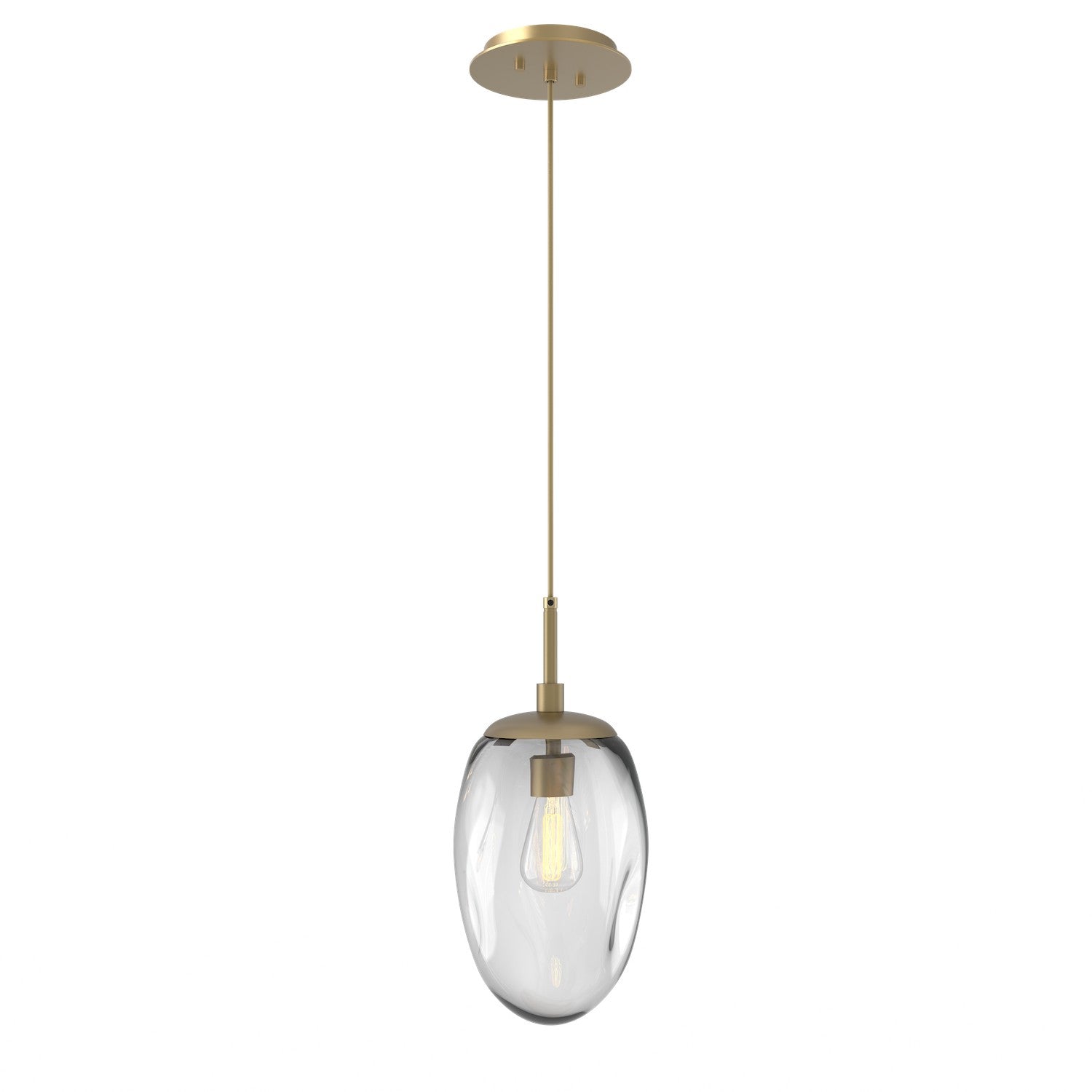 Hammerton Studio - LAB0063-01-GB-C-C01-E2 - One Light Pendant - Meteo - Gilded Brass
