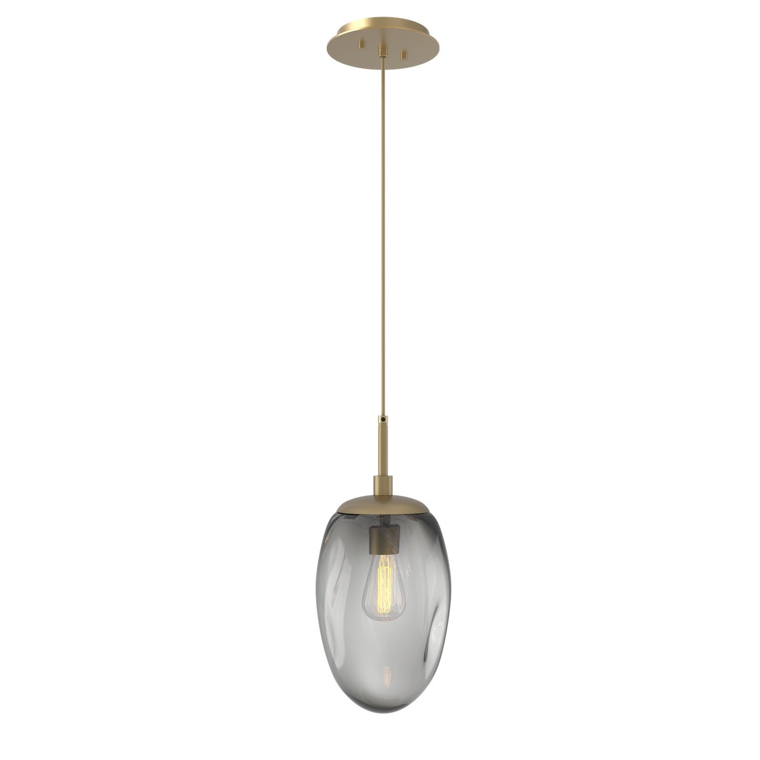 Hammerton Studio - LAB0063-01-GB-S-C01-E2 - One Light Pendant - Meteo - Gilded Brass