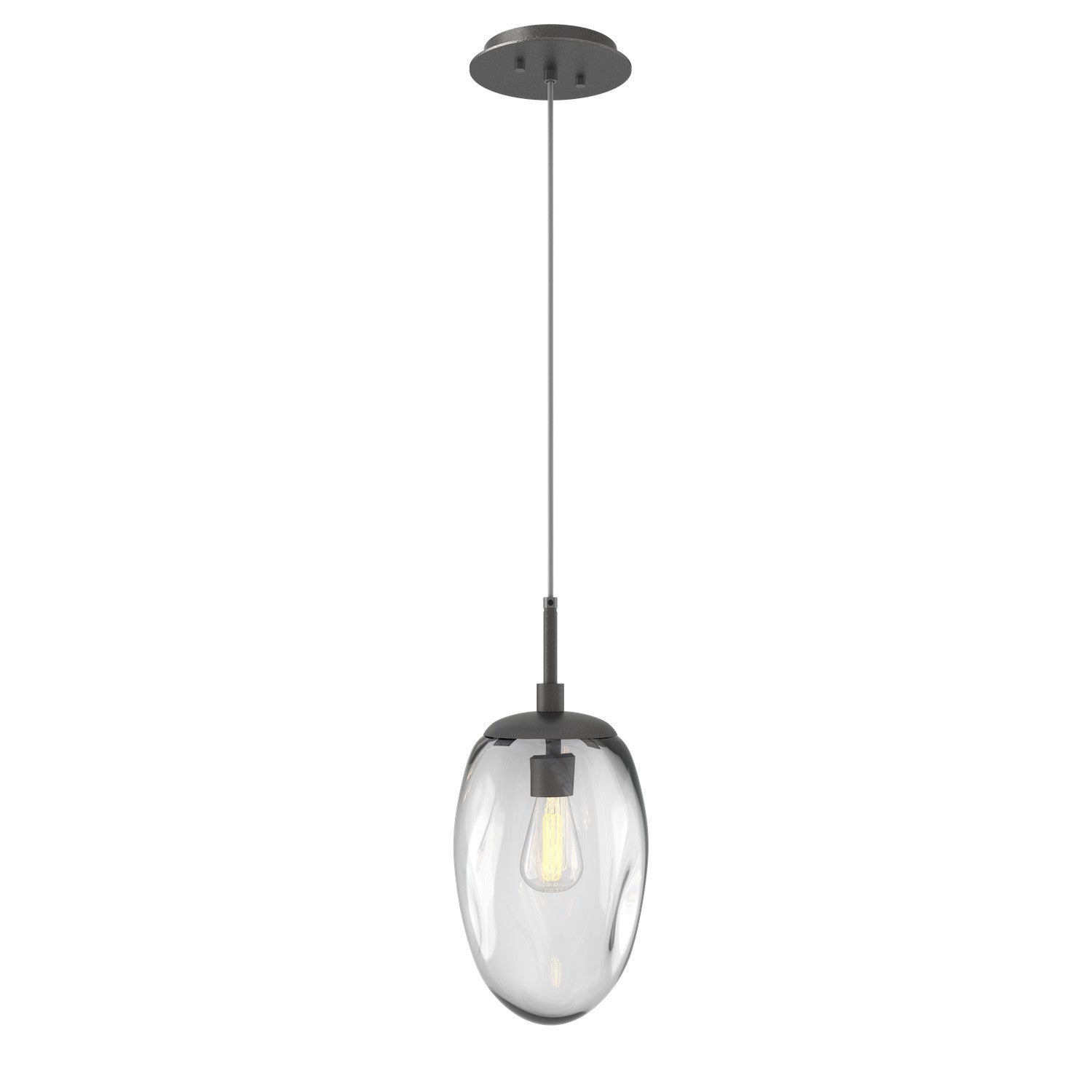 Hammerton Studio - LAB0063-01-GP-C-C01-E2 - One Light Pendant - Meteo - Graphite