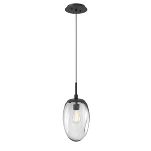 Hammerton Studio - LAB0063-01-MB-C-C01-E2 - One Light Pendant - Meteo - Matte Black
