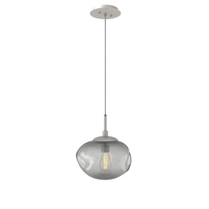 Hammerton Studio - LAB0064-01-BS-S-C01-E2 - One Light Pendant - Nebula - Beige Silver