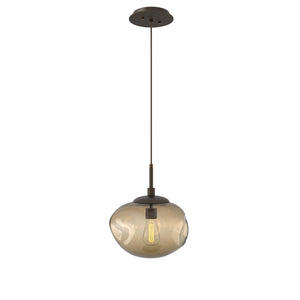 Hammerton Studio - LAB0064-01-FB-B-C01-E2 - One Light Pendant - Nebula - Flat Bronze