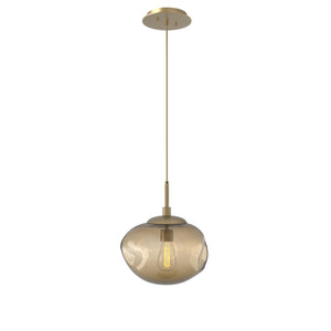 Hammerton Studio - LAB0064-01-GB-B-C01-E2 - One Light Pendant - Nebula - Gilded Brass