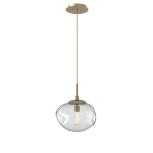 Hammerton Studio - LAB0064-01-GB-C-C01-E2 - One Light Pendant - Nebula - Gilded Brass