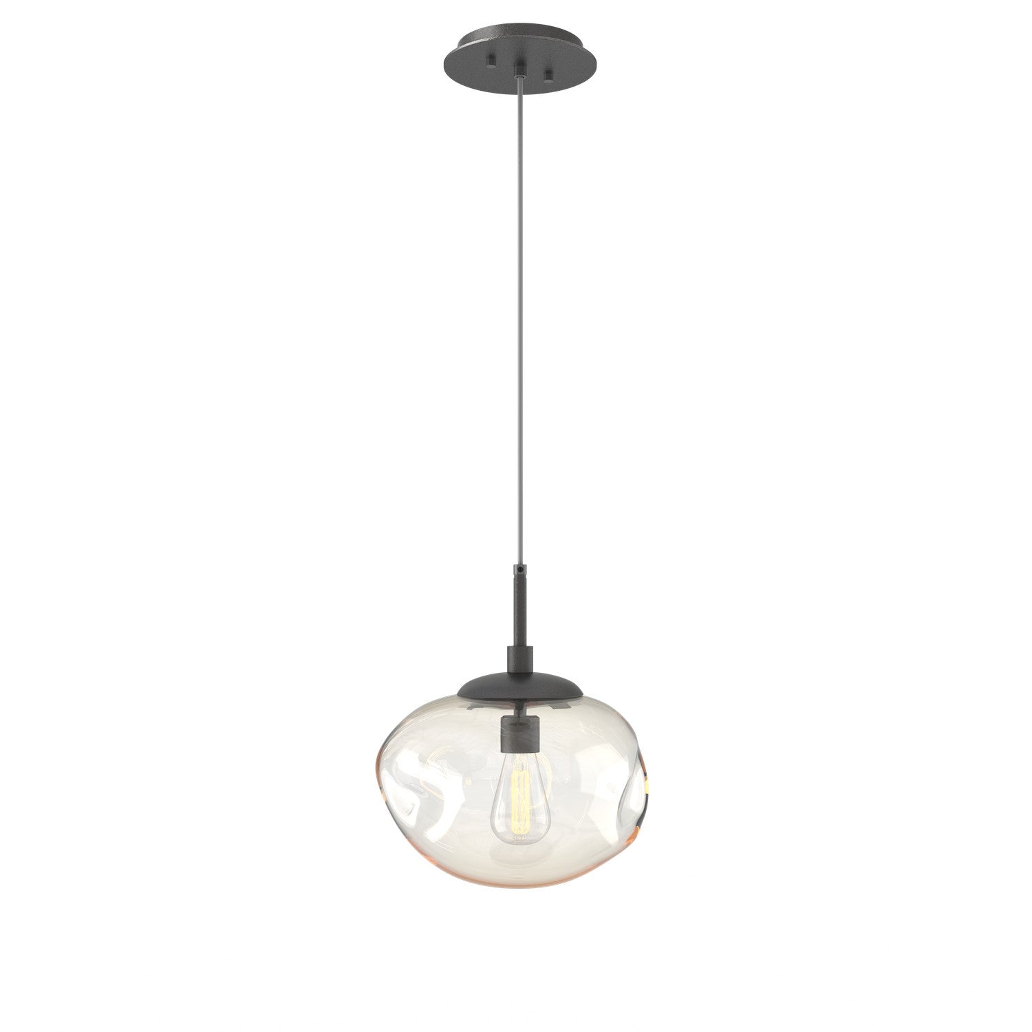 Hammerton Studio - LAB0064-01-GP-A-C01-E2 - One Light Pendant - Nebula - Graphite