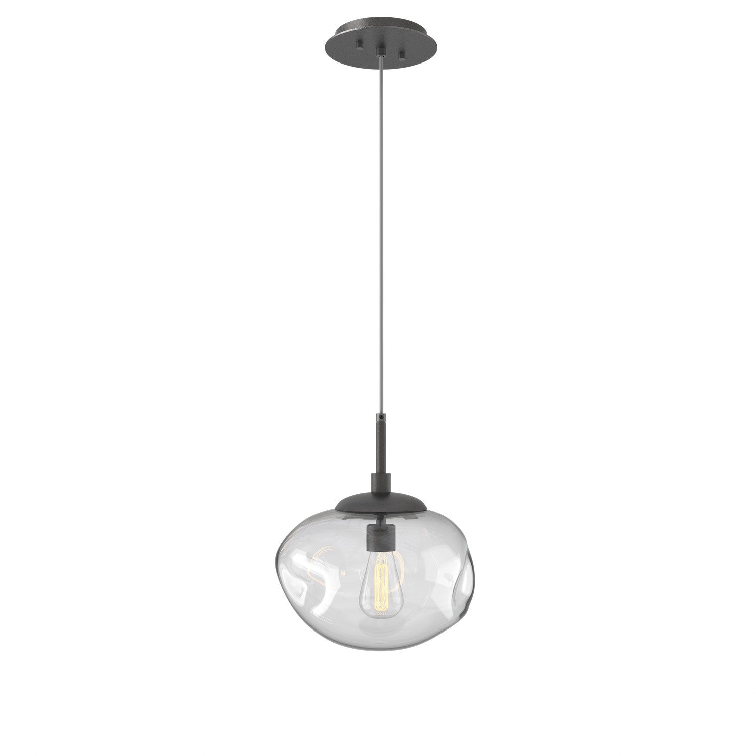 Hammerton Studio - LAB0064-01-GP-C-C01-E2 - One Light Pendant - Nebula - Graphite