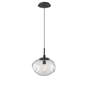 Hammerton Studio - LAB0064-01-MB-C-C01-E2 - One Light Pendant - Nebula - Matte Black
