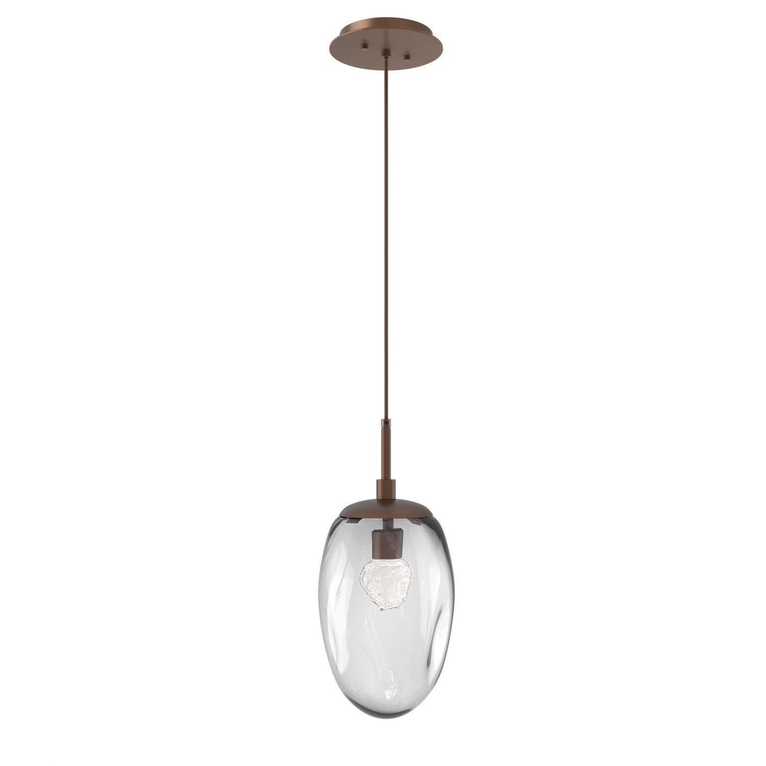 Hammerton Studio - LAB0067-01-BB-FC-C01-L3 - LED Pendant - Meteo - Burnished Bronze