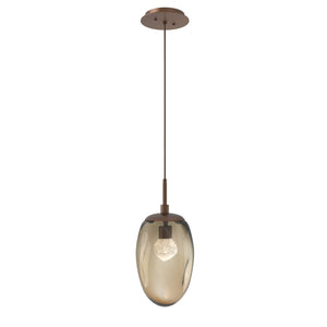 Hammerton Studio - LAB0067-01-BB-ZB-C01-L3 - LED Pendant - Meteo - Burnished Bronze